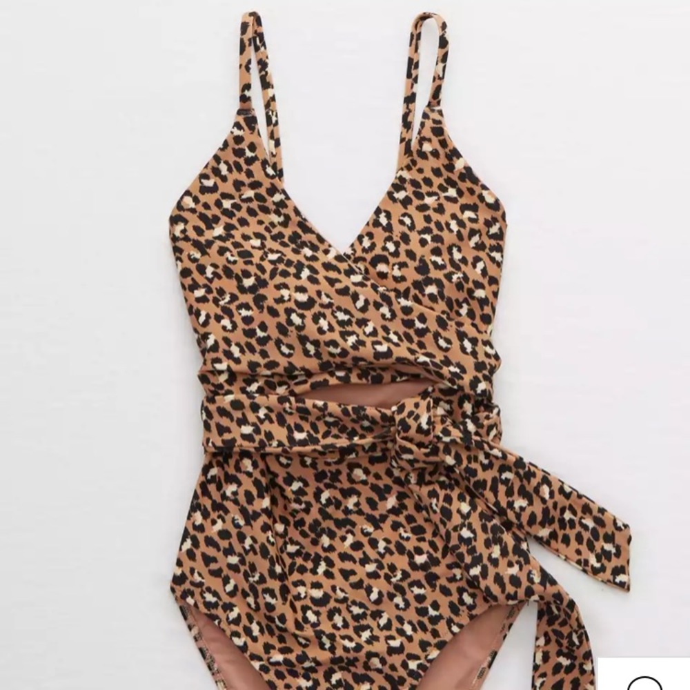 Aerie one piece cheetah swimsuit
